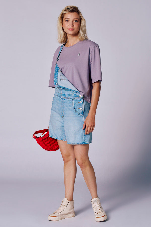 T-shirt (manches courtes) Mauve - Rock Werchter 50