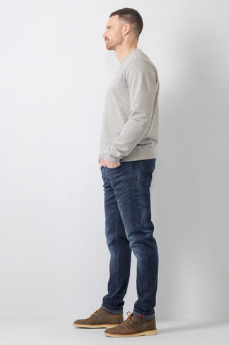 RUSSEL - Dark blue denim