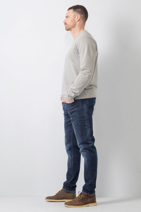 RUSSEL - Dark blue denim