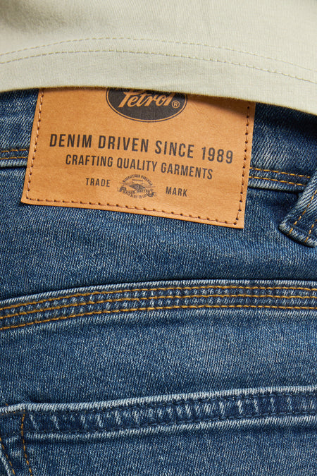 Jeans tapered Mid blue denim - Petrol Industries®