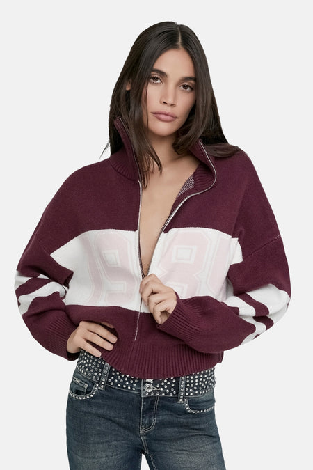 Cardigan - rouge