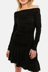 Robe à manches longues - noir