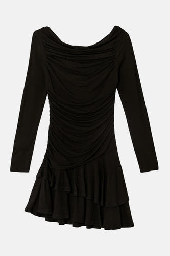 Robe à manches longues - noir