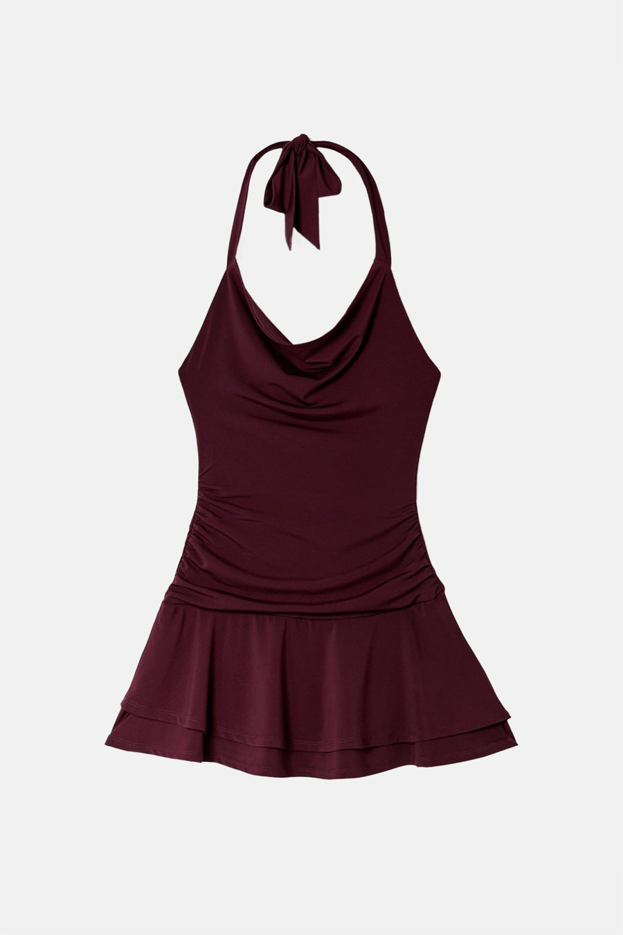Robe sans manches - bordeaux