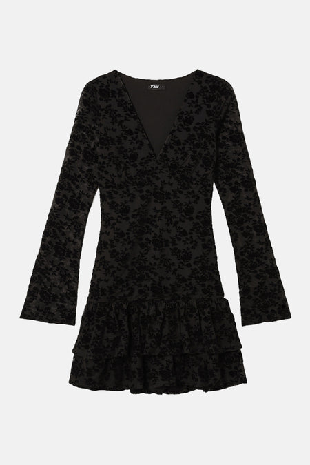 Robes manches longues noir - TALLY WEIJL