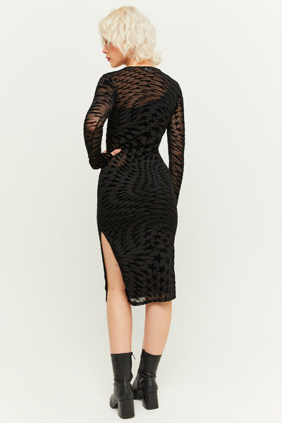 Robes manches longues Noir - TALLY WEIJL