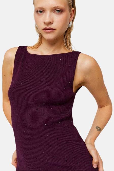 Robes sans manches Mauve - TALLY WEIJL