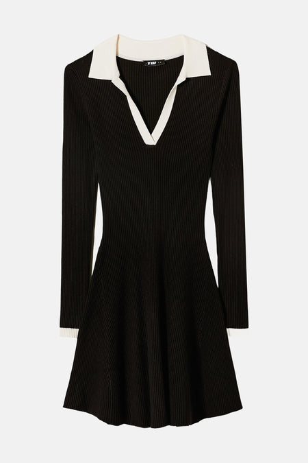 Robes manches longues Noir - TALLY WEIJL