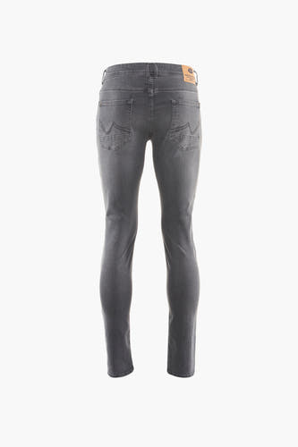 Jean slim fit gris anthracite de Petrol Industries avec poches arrière et passants.