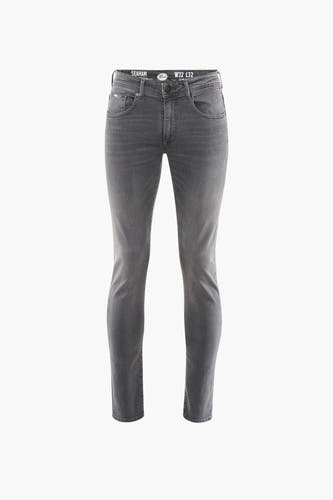 Jean slim gris anthracite de Petrol Industries, uni et minimaliste.
