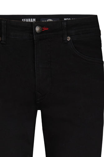 SEAHAM - black denim - Petrol Industries®