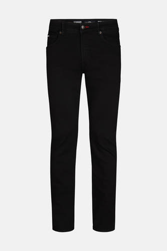 Jean slim fit noir de Petrol Industries®, couleur unie.