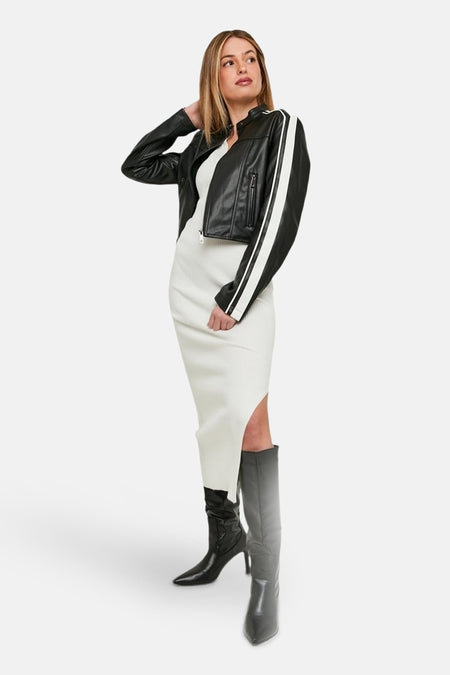 Veste en cuir Noir - TALLY WEIJL