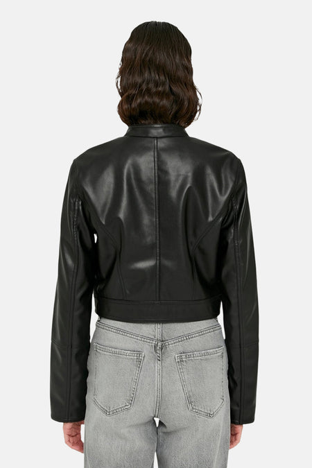 Veste en cuir Brun - TALLY WEIJL