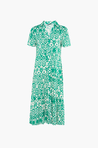 Robe à manches courtes - vert