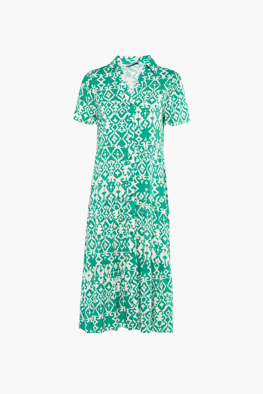 Robe à manches courtes - vert