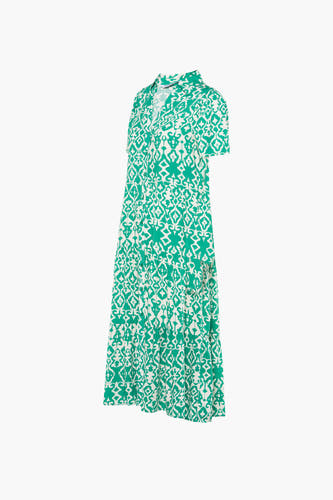 Robe à manches courtes - vert