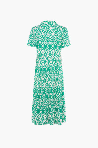 Robe à manches courtes - vert