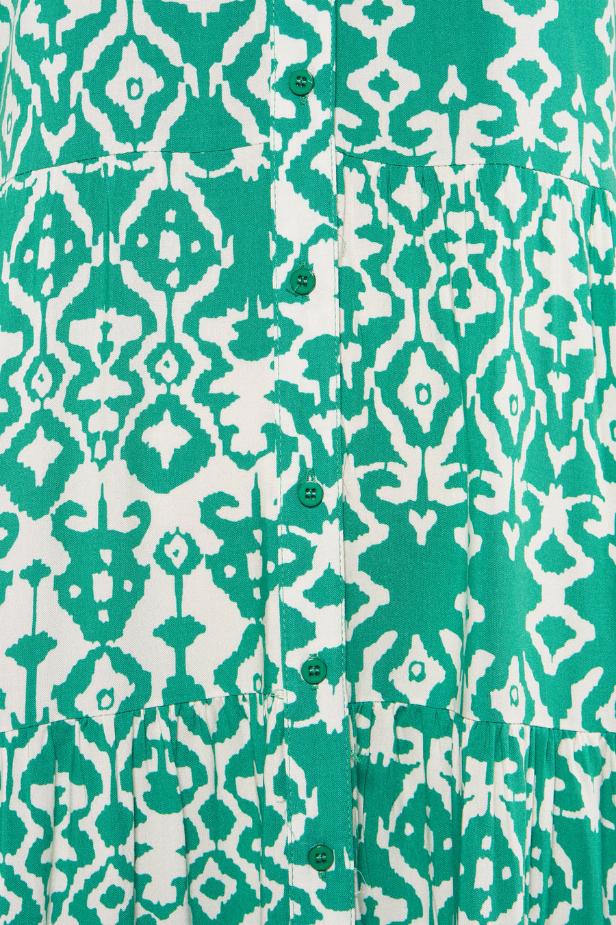Robe à manches courtes - vert