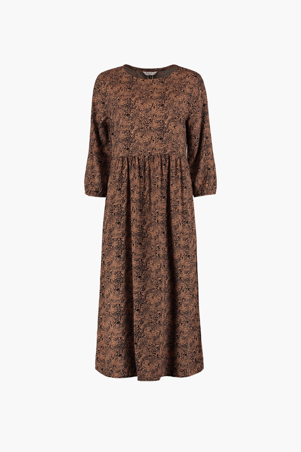 Robes manches longues Cognac - ZABAIONE