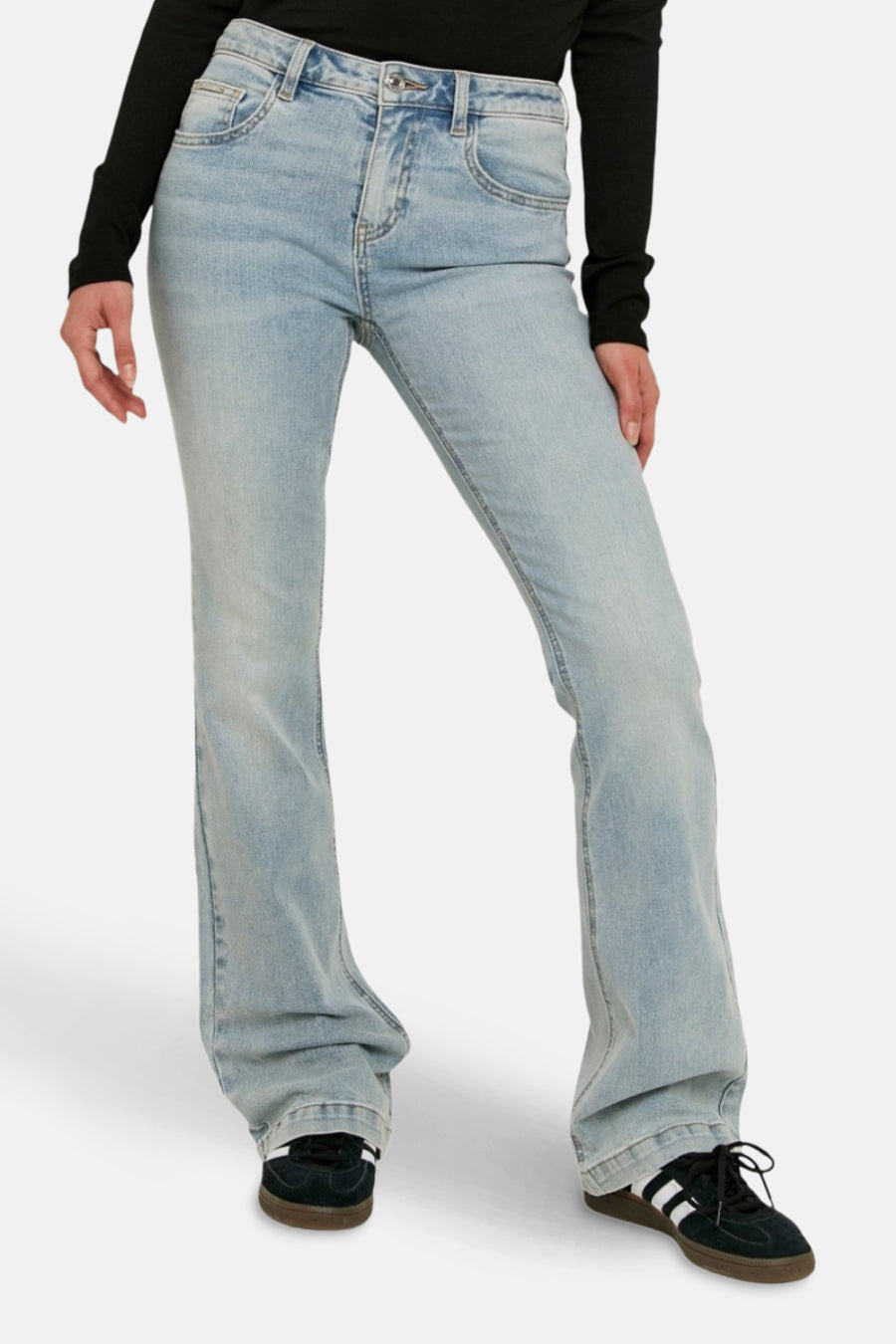 Jeans bootcut mid blue denim - TALLY WEIJL - TALLY WEIJL