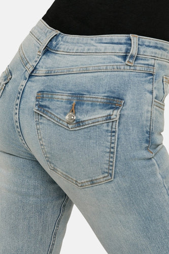 Jeans bootcut mid blue denim - TALLY WEIJL - TALLY WEIJL