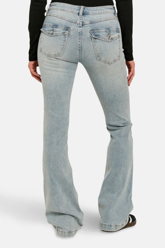 Jeans bootcut mid blue denim - TALLY WEIJL - TALLY WEIJL