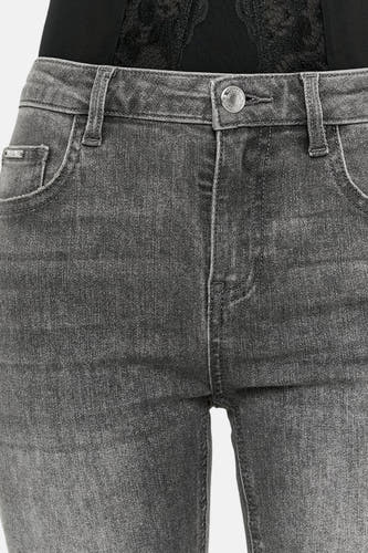 SPADEBOOTY - mid grey denim