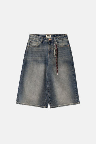 Short - mid blue denim