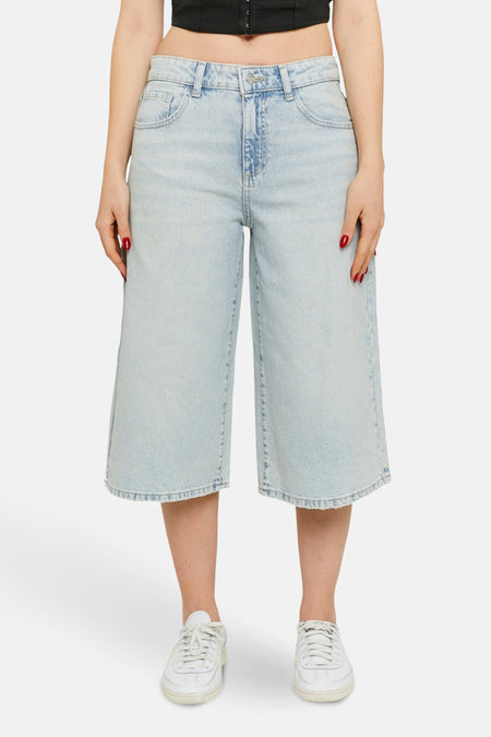 Short Light blue denim - TALLY WEIJL