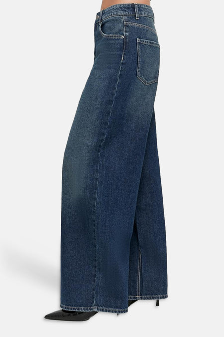 SPADEMINDY - mid blue denim