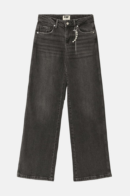 Jean droit gris TALLY WEIJL avec avec cha de de la la la.