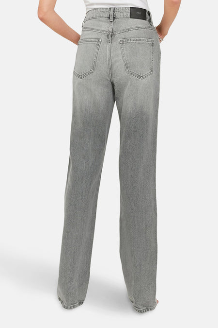 Jeans straight Light grey denim - TALLY WEIJL