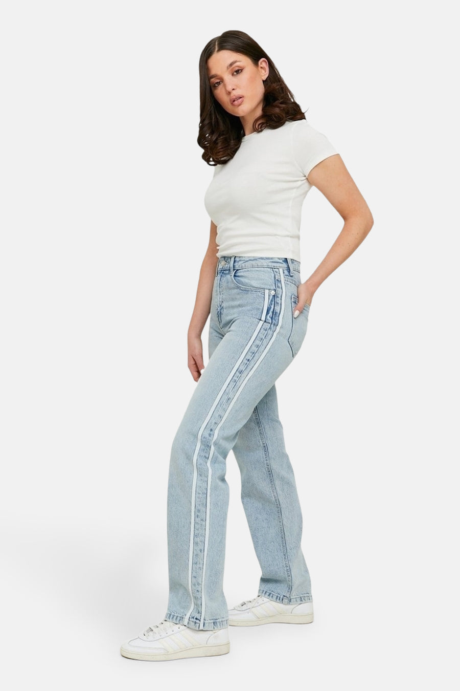 Jeans straight Light blue denim - TALLY WEIJL