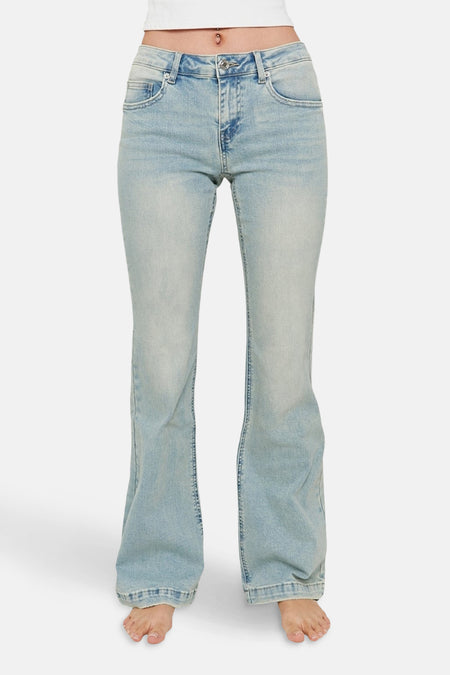 Jeans bootcut Light blue denim - TALLY WEIJL