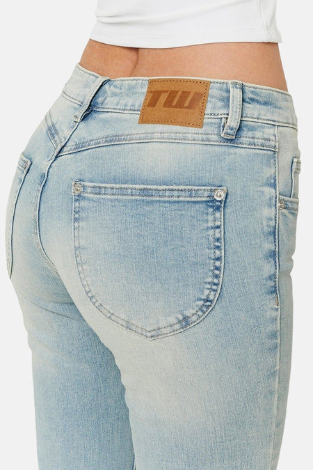 Jeans bootcut Light blue denim - TALLY WEIJL