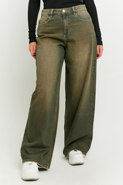 Jeans wide Vert - TALLY WEIJL