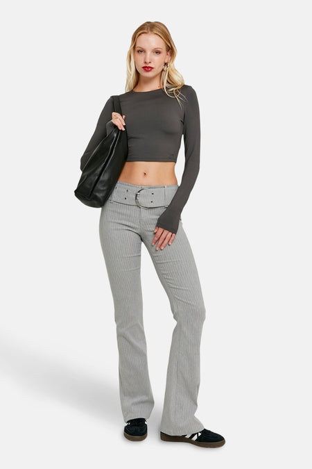 Pantalon gris - TALLY WEIJL