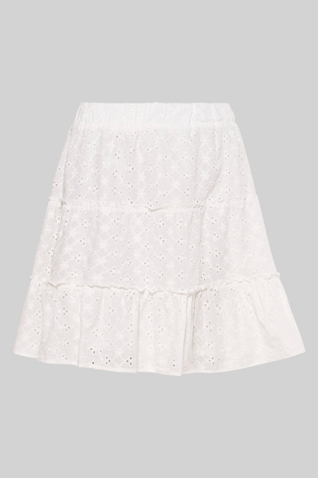 Jupe courte Blanc - HAILYS