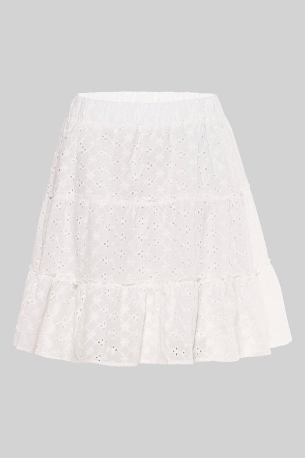 Jupe courte Blanc - HAILYS
