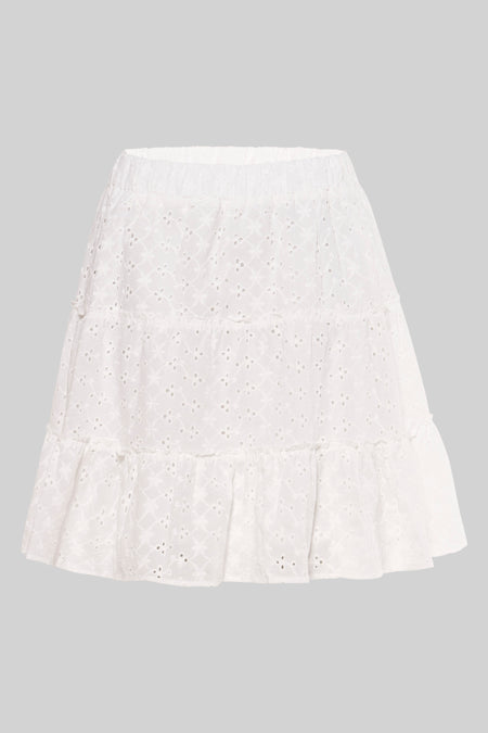 Jupe courte - blanc