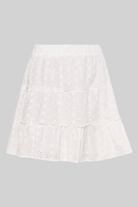 Jupe courte Blanc - HAILYS