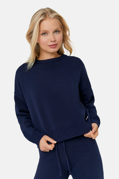 Pull col O bleu - TALLY WEIJL