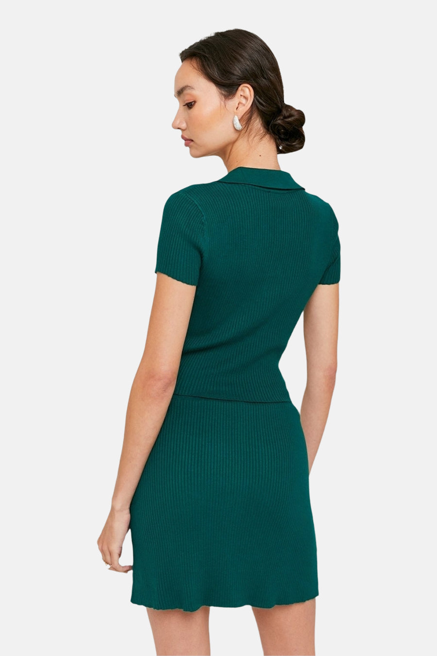 Polo à manches courtes - vert - TALLY WEIJL