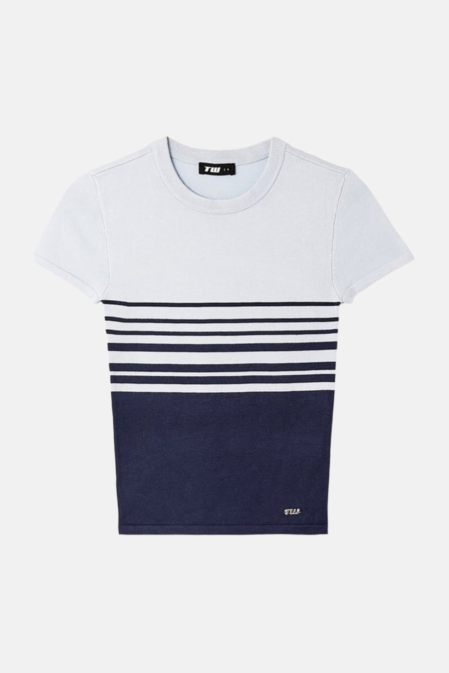 Pull à manches courtes - bleu