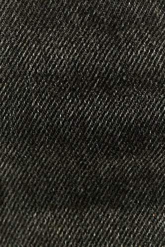 Zwarte denim stof textuur.

