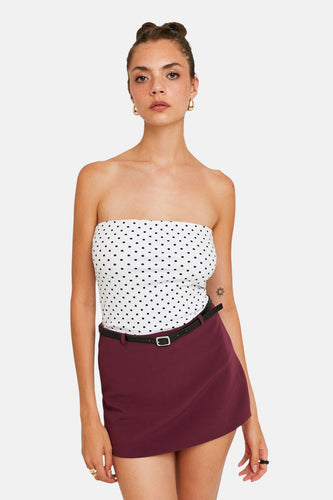 Skort - bordeaux