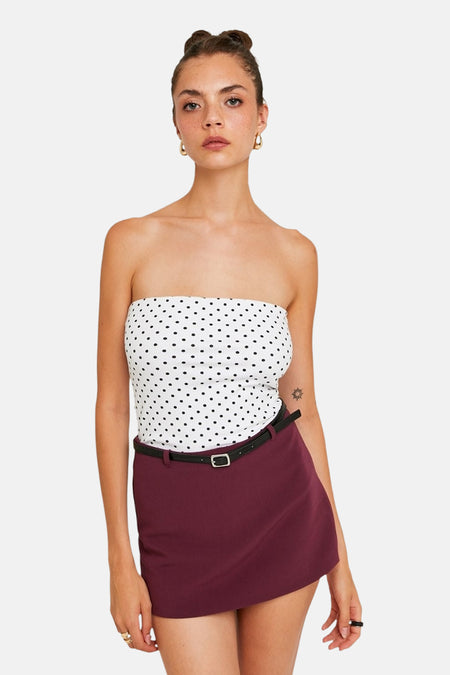 Skort - bordeaux