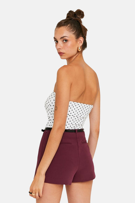 Skort - bordeaux