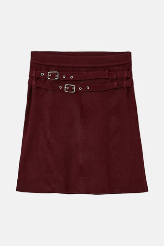 Jupe courte - Bordeaux - TALLY WEIJL